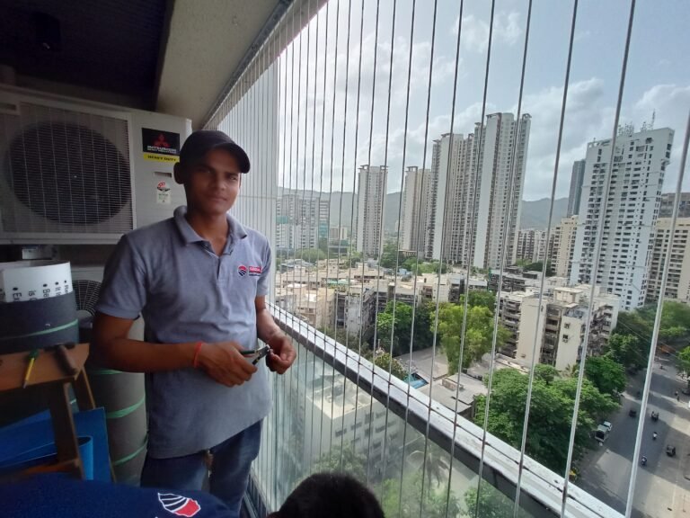 Invisible grill project in Navi Mumbai 7